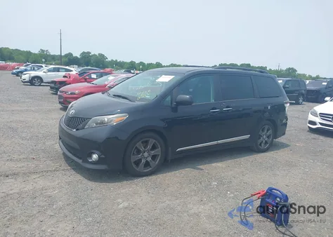 2017 Toyota Sienna Se Premium 8 Passenger from USA, damaged, VIN 5TDXZ3DC0HS890440